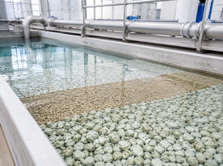 企石镇水处理除氨氮沸石滤料